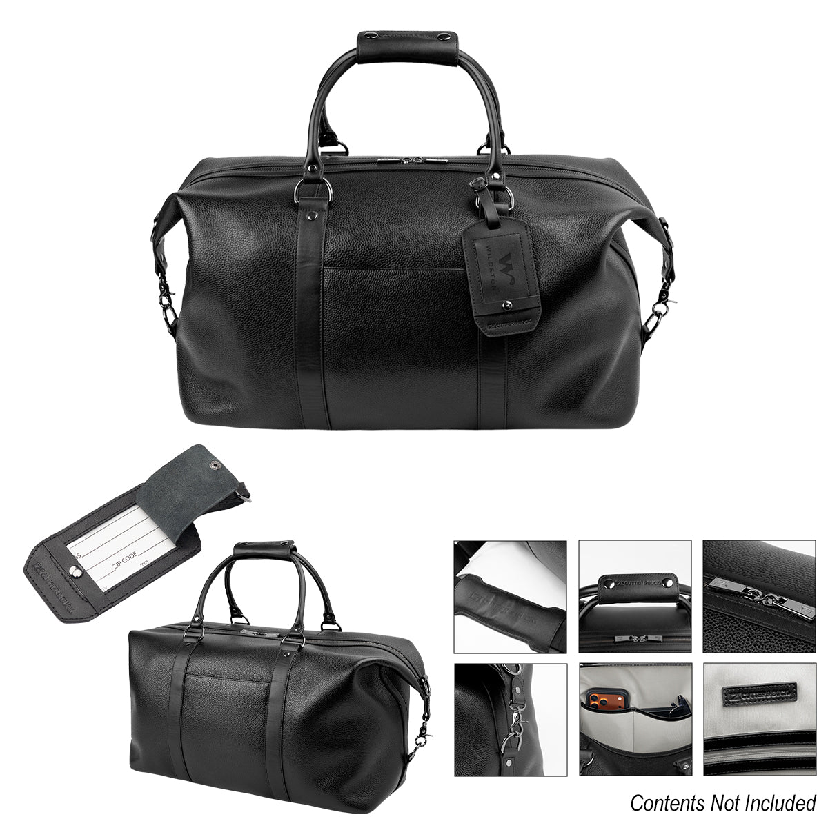 Cutter & Buck® Leather Travel Kit