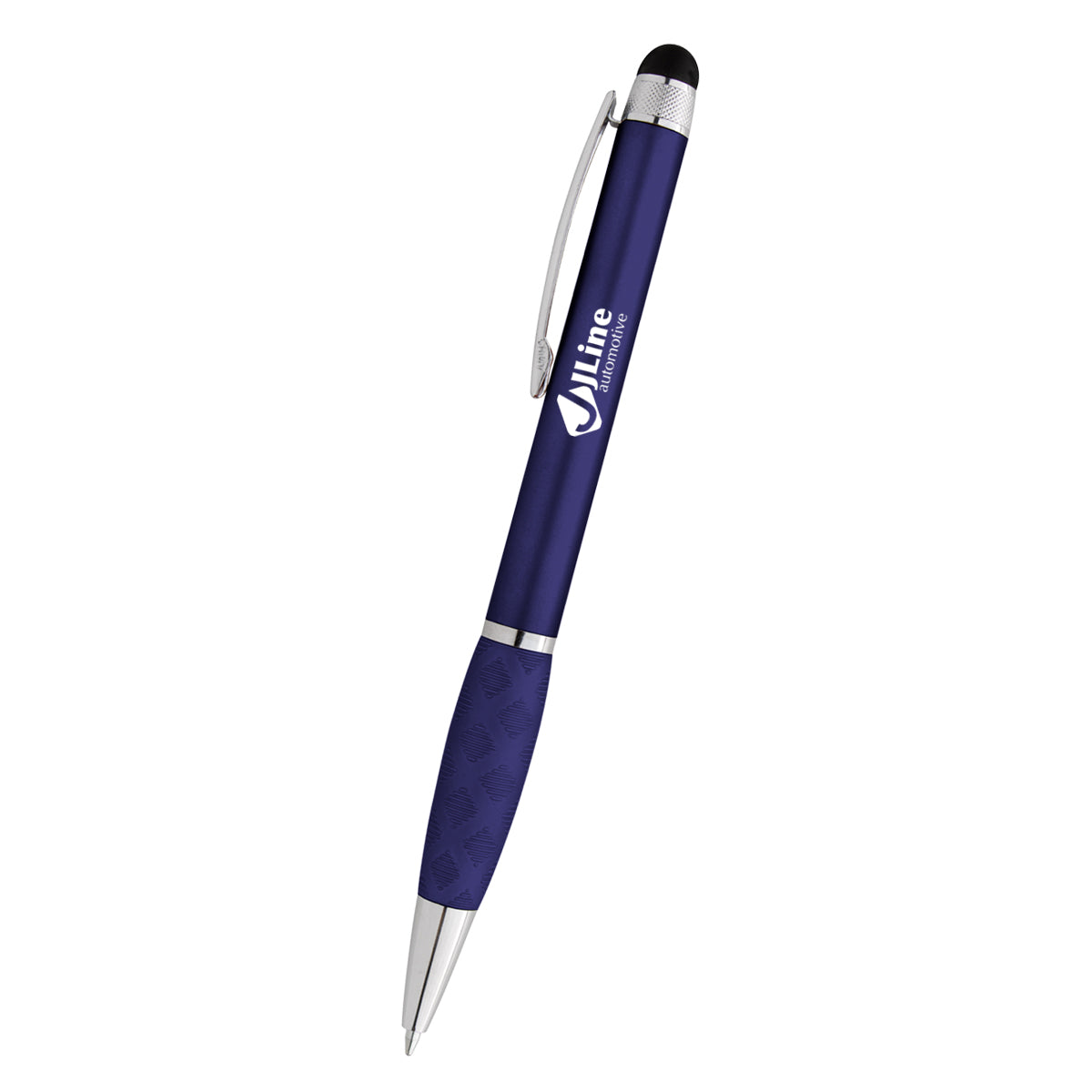 Custom logo Crisscross Grip Stylus Pen