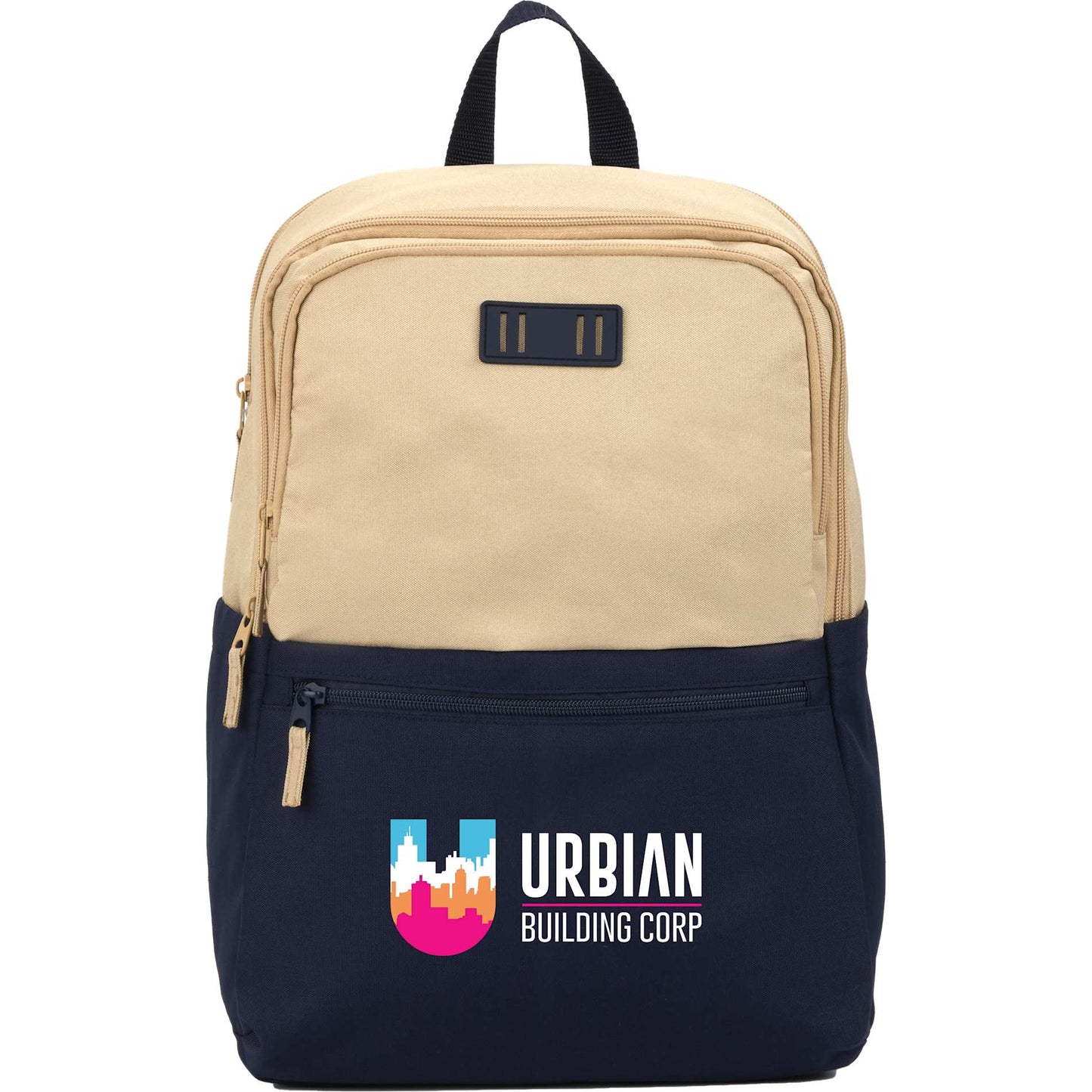 Custom logo Duo Recycled 15" Laptop Backpack