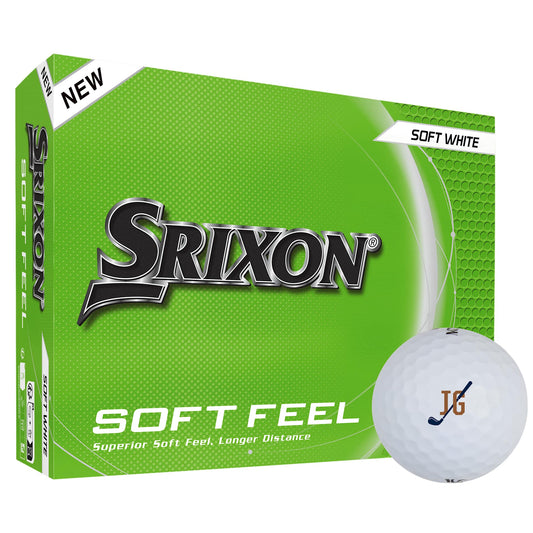 Custom logo Srixon Soft Feel Golf Balls - 12 Pack