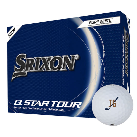 Custom logo Srixon Q-STAR TOUR Golf Balls - 12 Pack