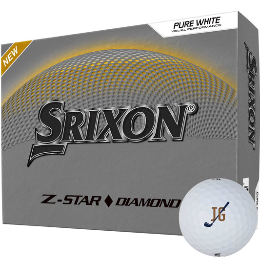 Custom logo Srixon Z-STAR DIAMOND Golf Balls - 12 Pack