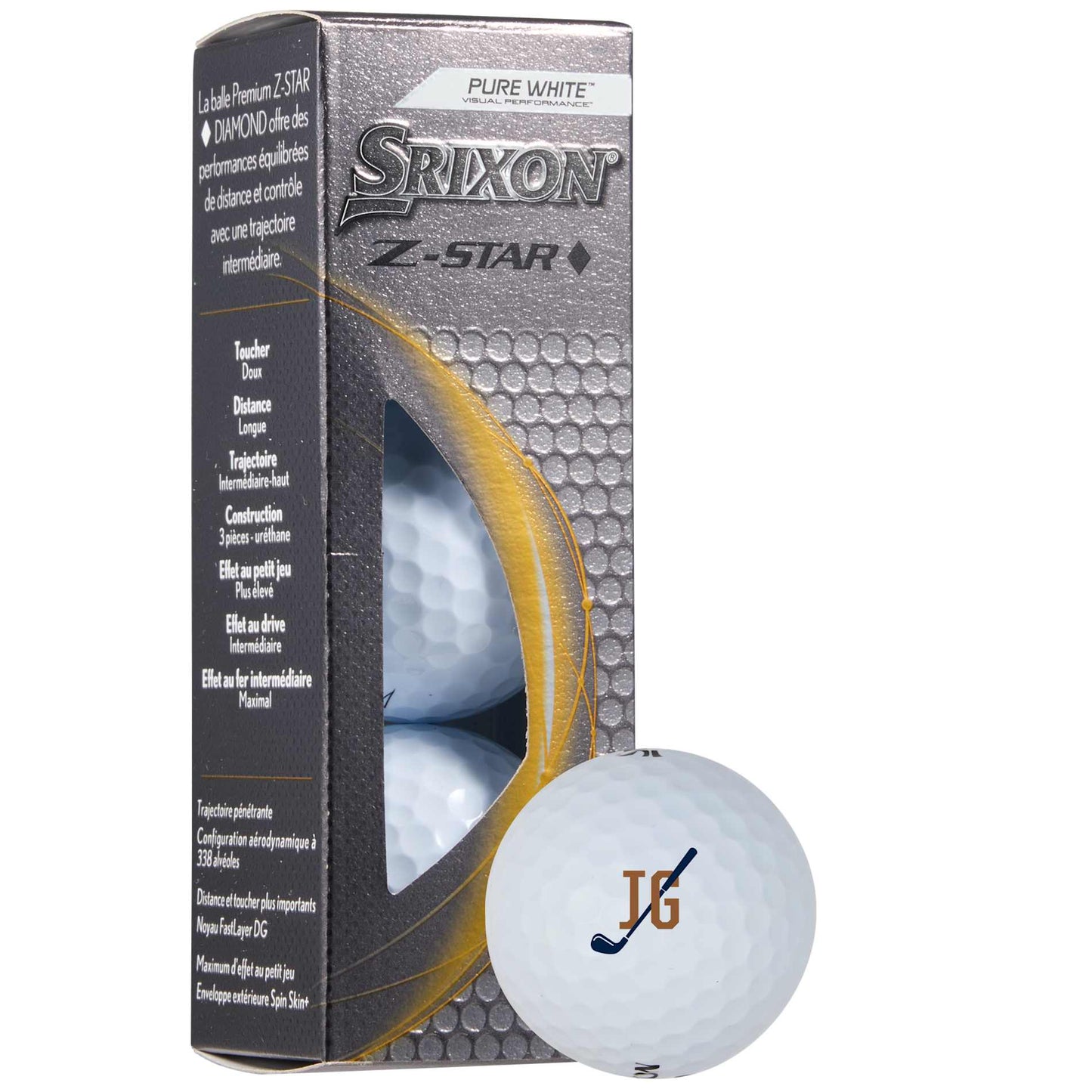 Srixon Z-STAR DIAMOND Golf Balls - 3 Pack