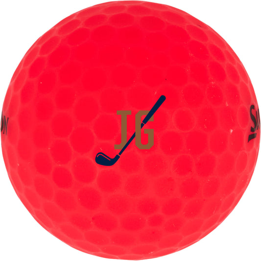 Custom logo Srixon Soft Feel BRITE Golf Balls - 3 Pack