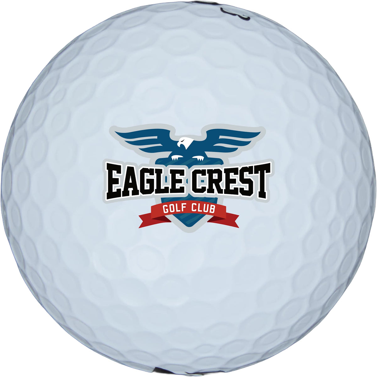 Custom logo Bridgestone E12 Straight Golf Balls - 12 Pack