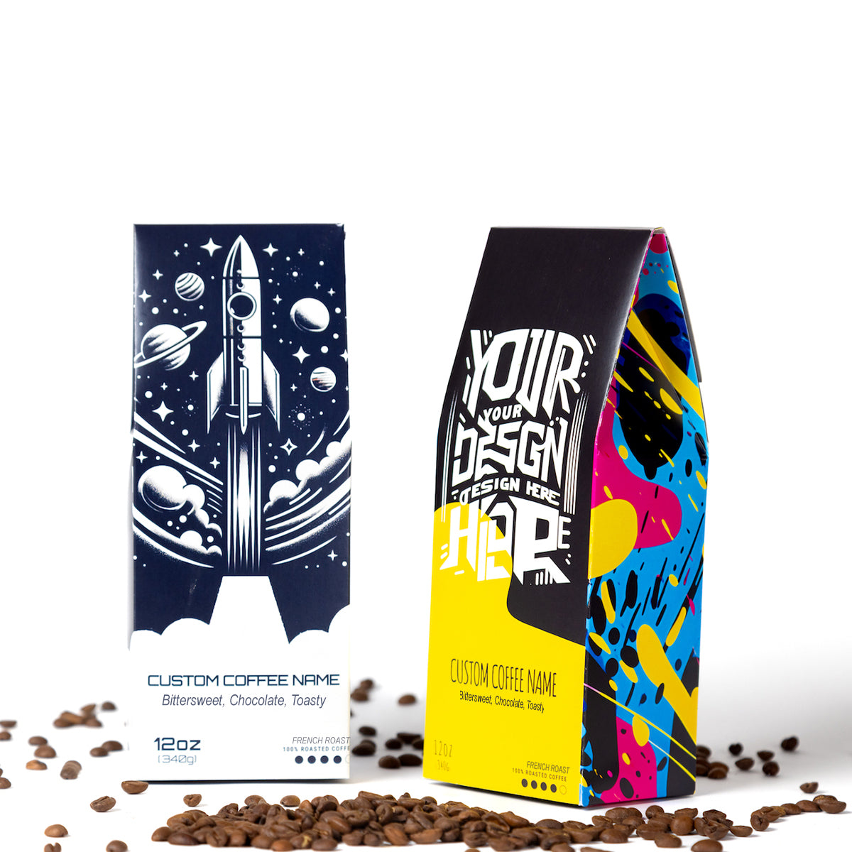 Custom logo 12 Oz. Roastify Ground French Roast Coffee