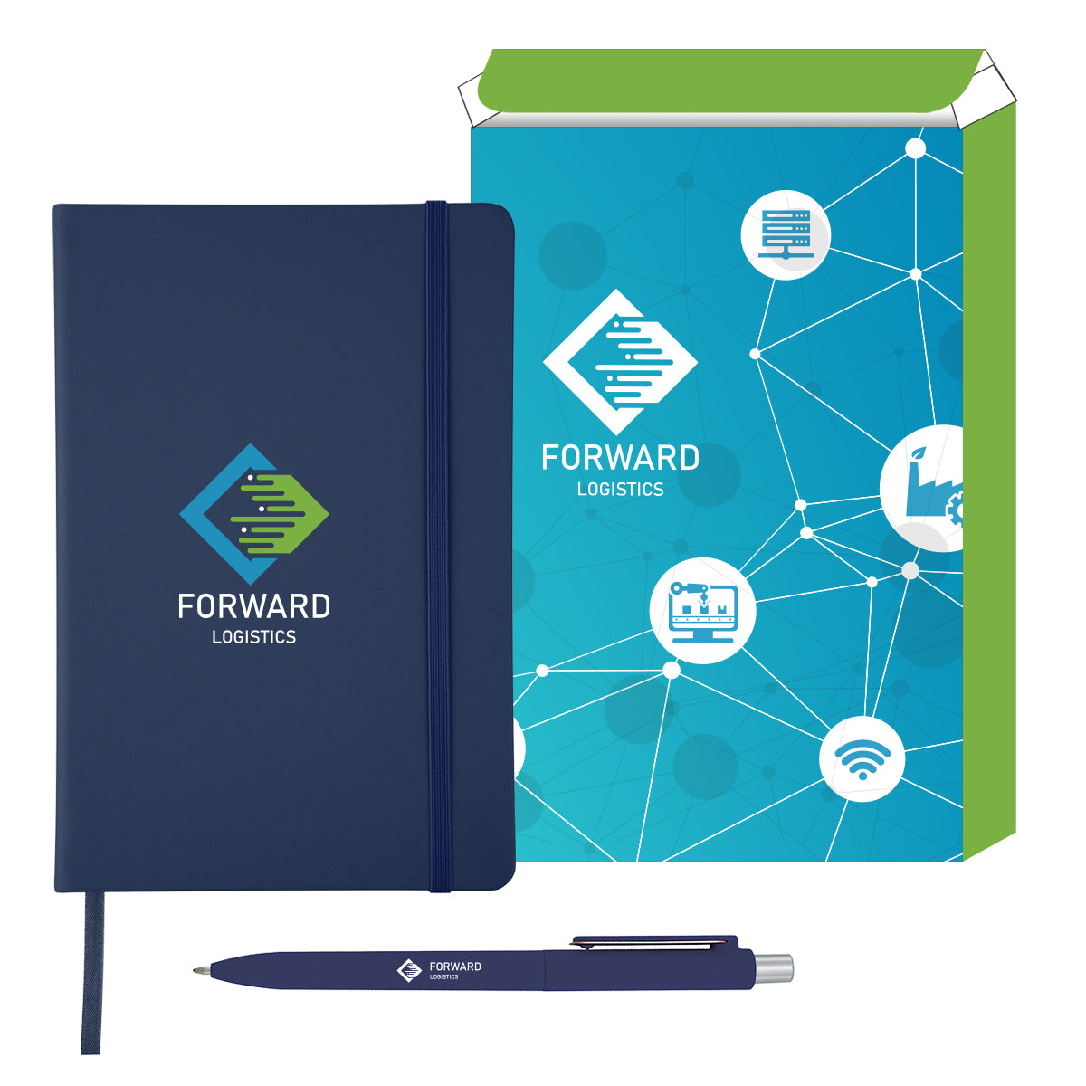Custom logo Muse Journal With Pen And Custom Box