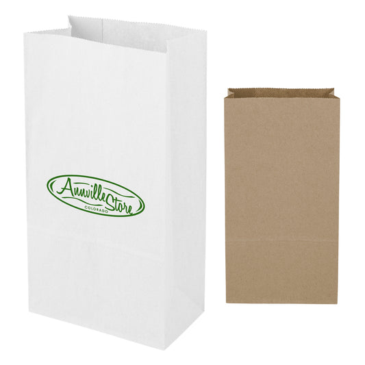 Custom logo 6# SOS Kraft Paper Bag – 6" x 11.06"
