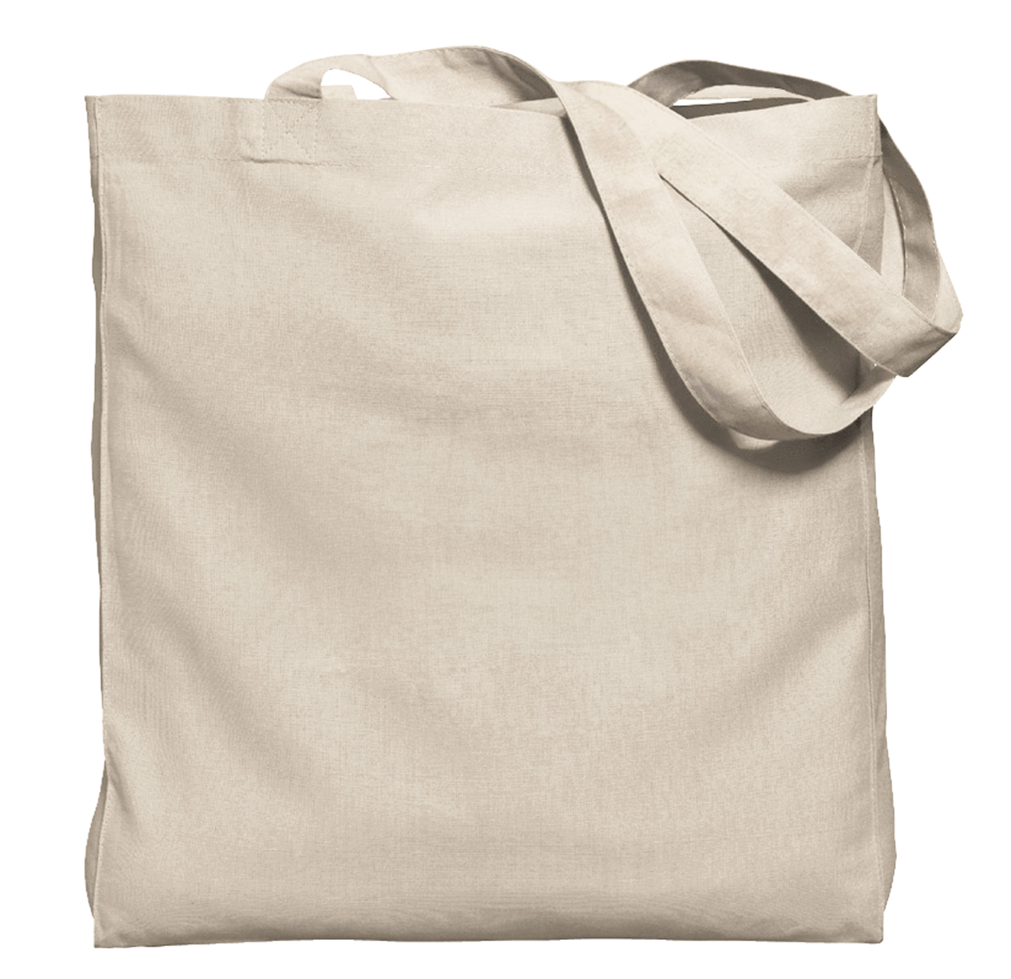 Natural Gusseted Economy Tote