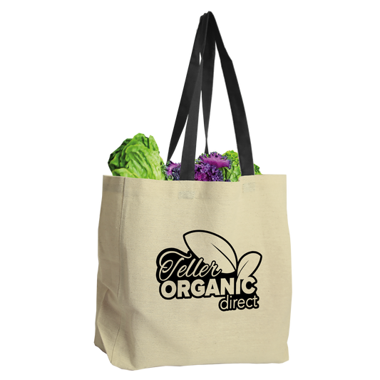 Natural Cotton Canvas Tote
