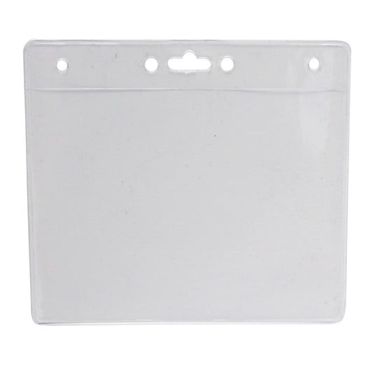 Custom logo Vinyl Badge Holder Pouch