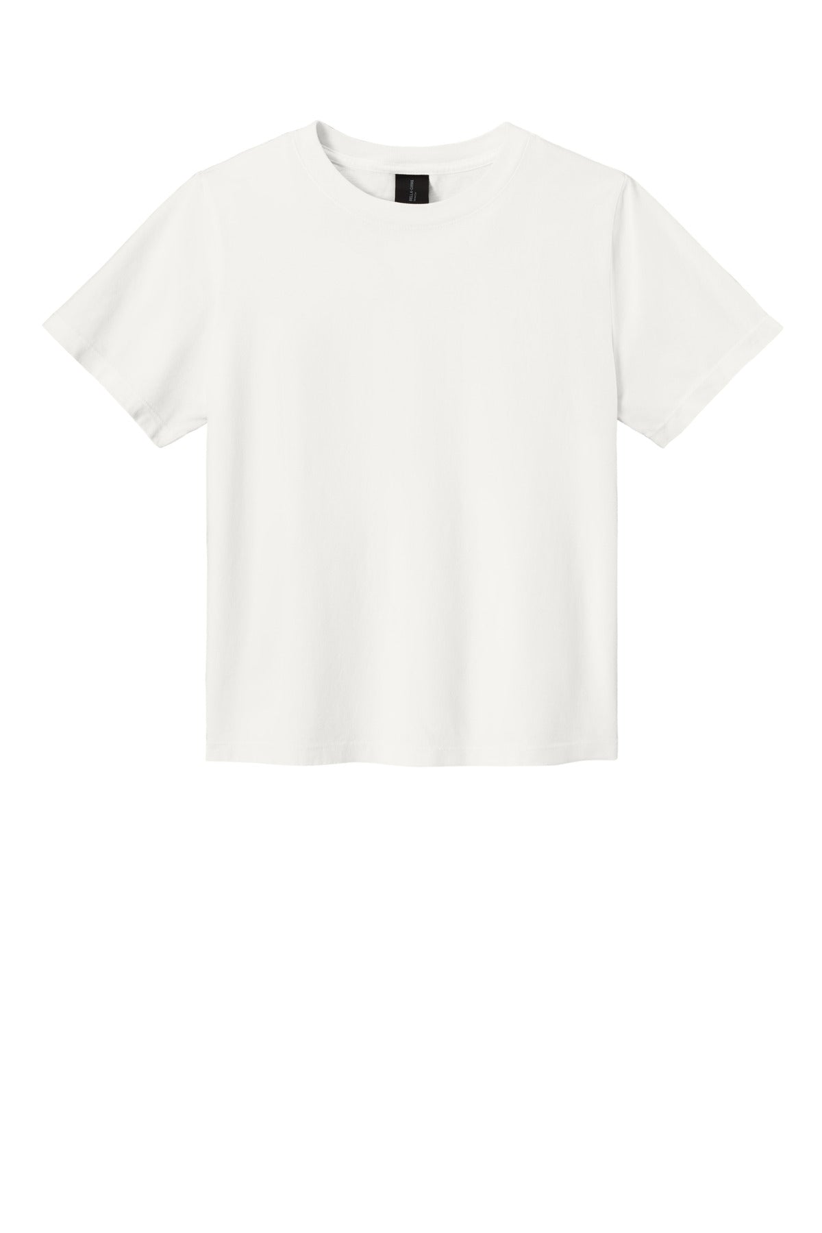 Custom logo BELLA+CANVAS® Women's Heavyweight Garment-Dyed Tee BC6110GD in Vintage White