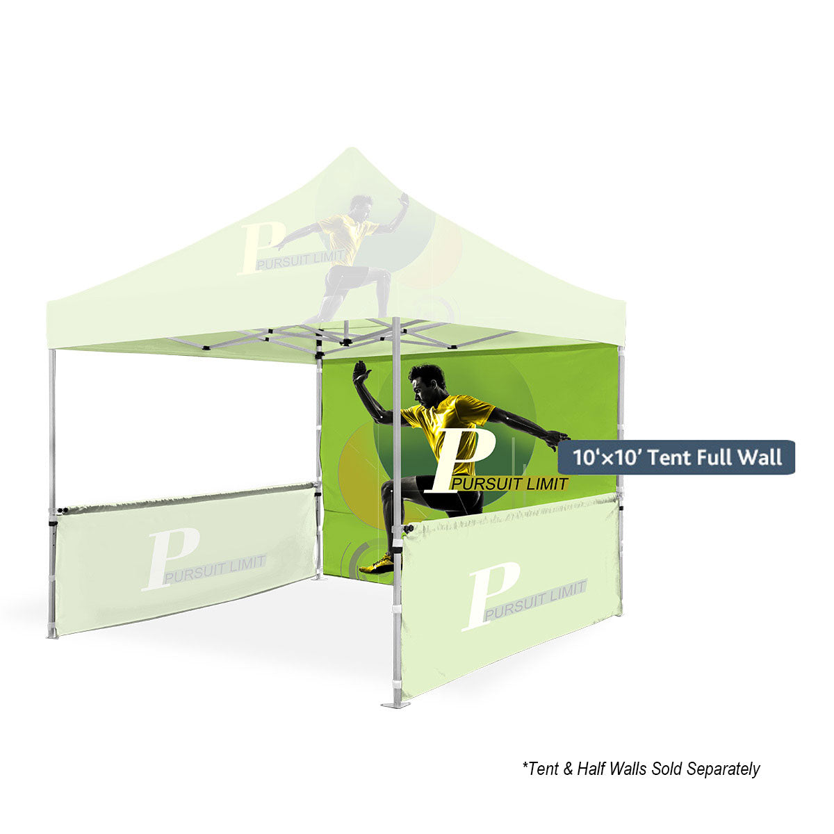 Custom logo 10' x 10' Tent Wall