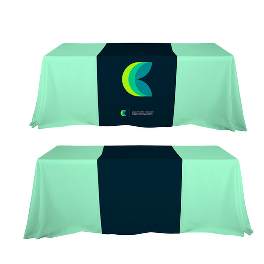 Custom logo Table Runner For 6' Table