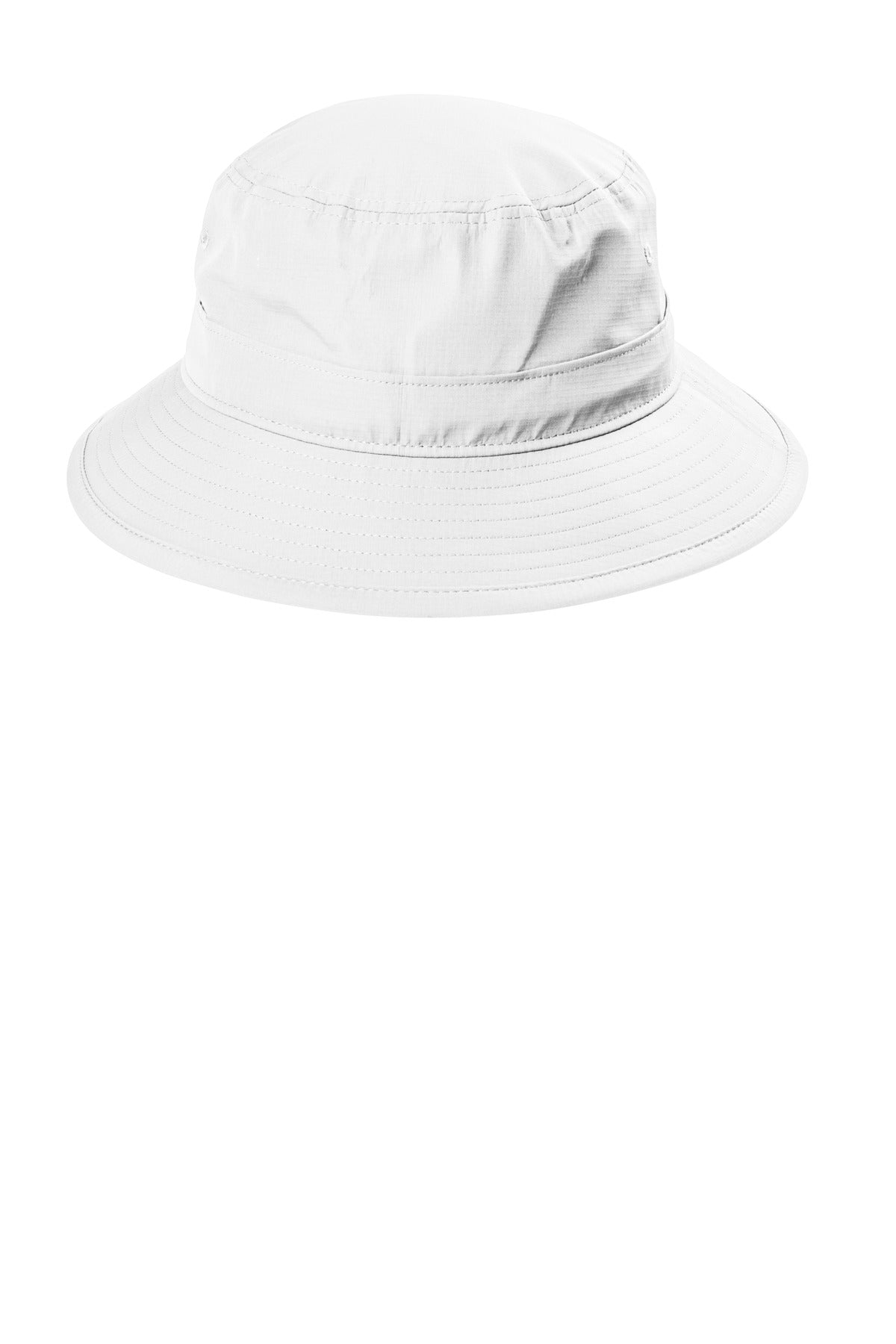 Custom logo Port Authority® Outdoor UV Bucket Hat C948 in White