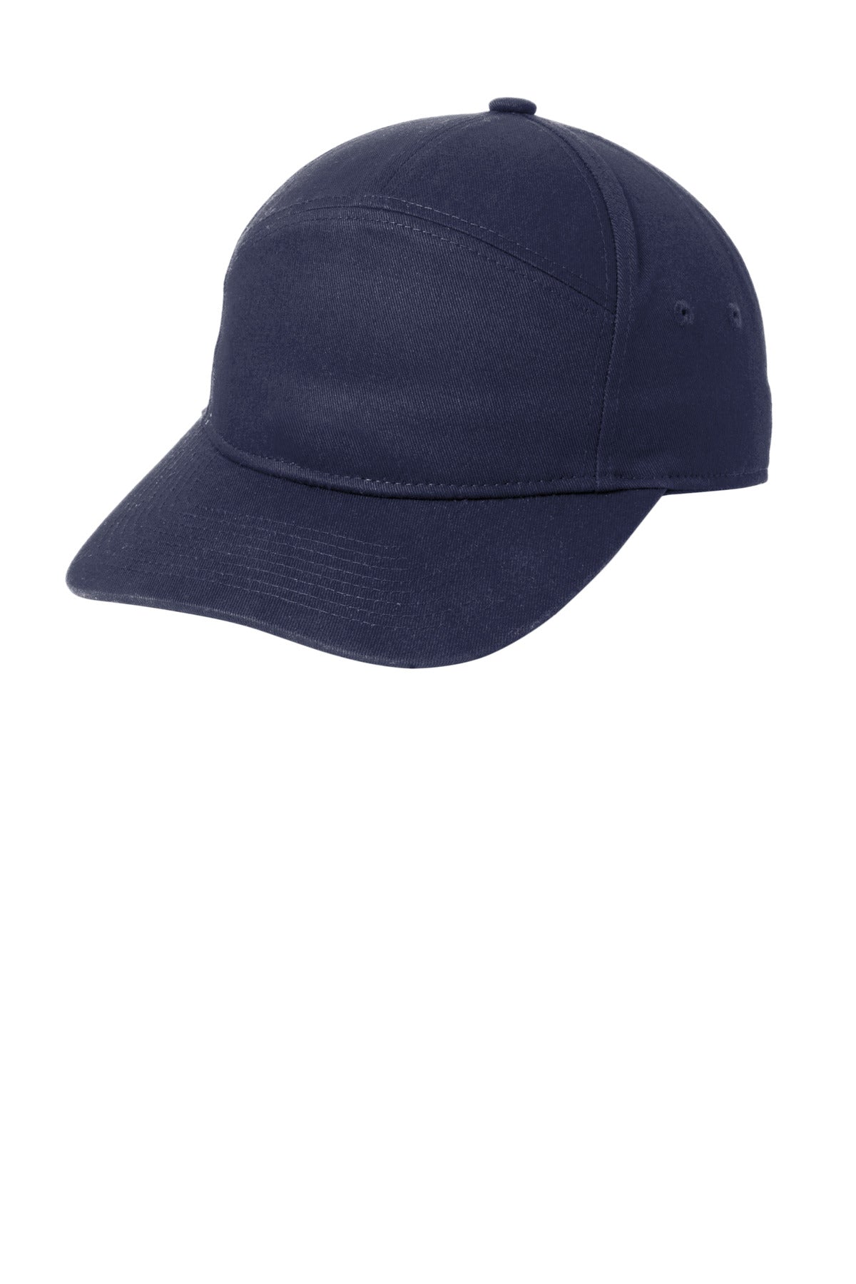 Custom logo Port Authority® 7-Panel Cap C964 in Rich Navy