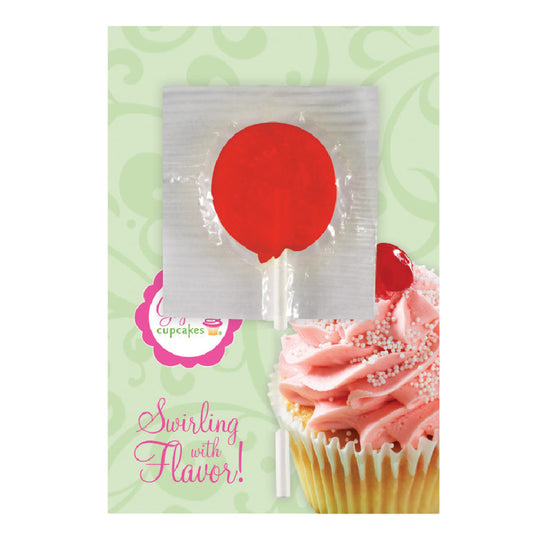 Custom logo Greeting Card With Candy