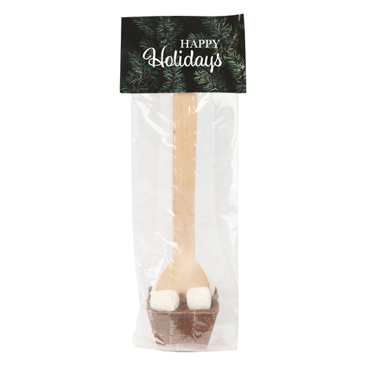 Custom logo Milk Chocolate Beverage Spoon