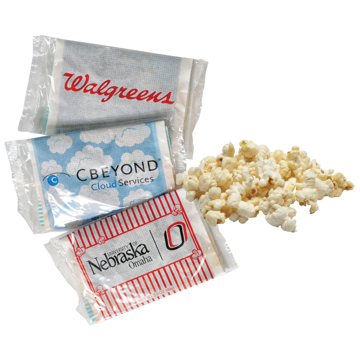 Custom logo Custom Printed Single Microwave Popcorn Bag