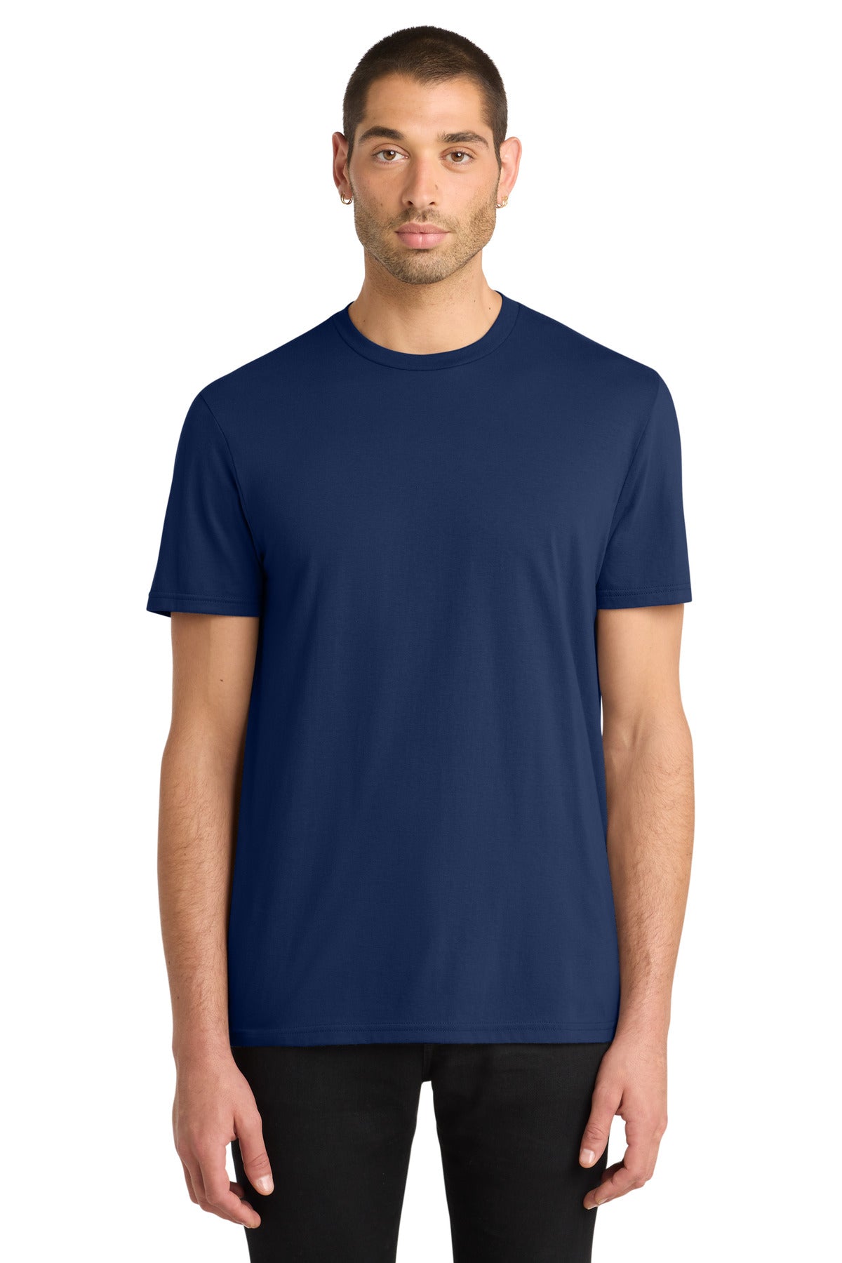 Custom logo District® Very Important Tee®. DT6000 in Dark Royal