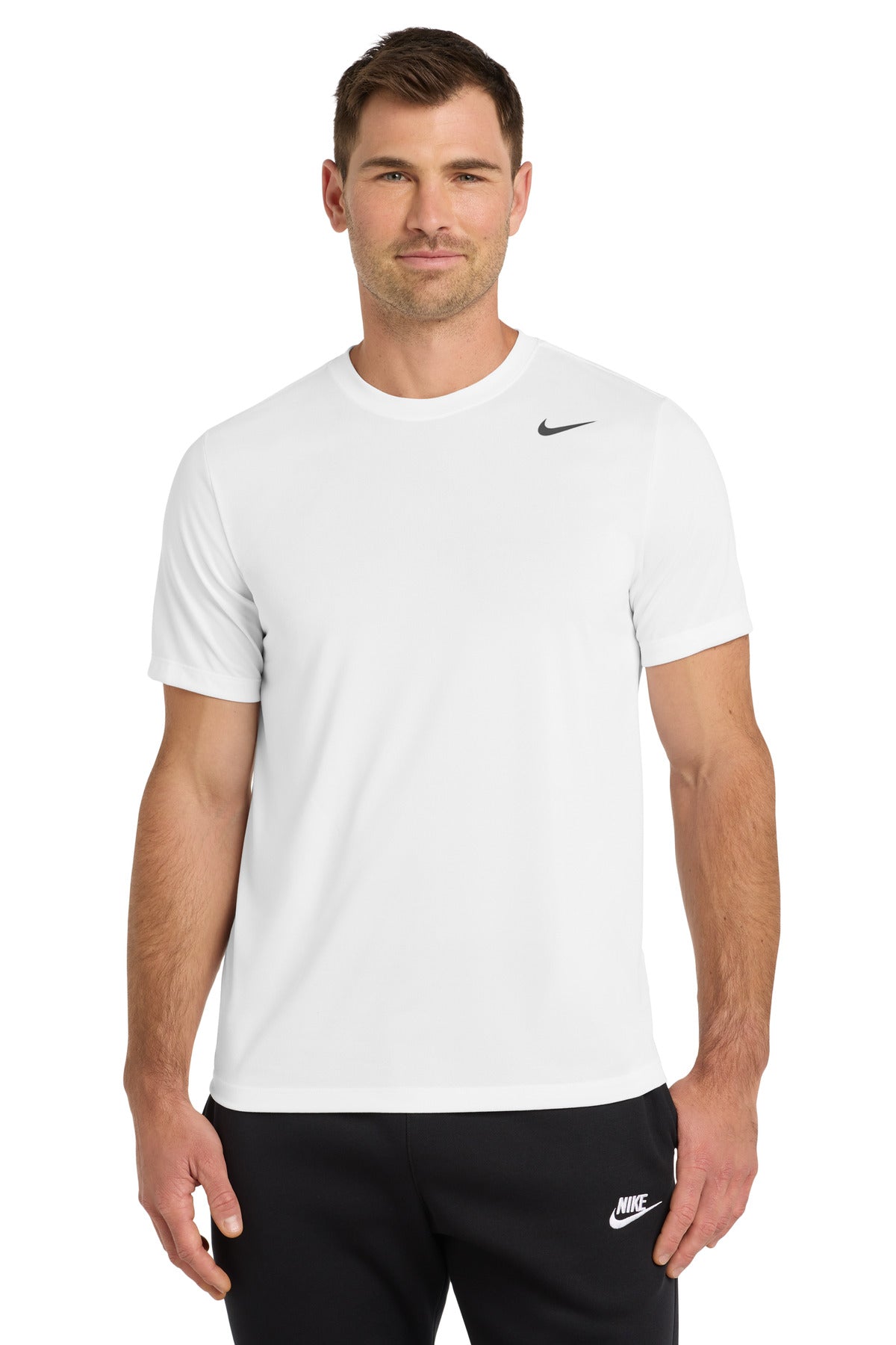 Custom logo Nike Team rLegend Tee DV7299 in White