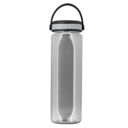 Boss Embossed RPET Bottle with Grip Lid - 26 oz.