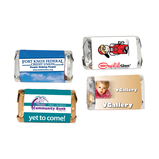 Custom logo Miniature Hershey Singles