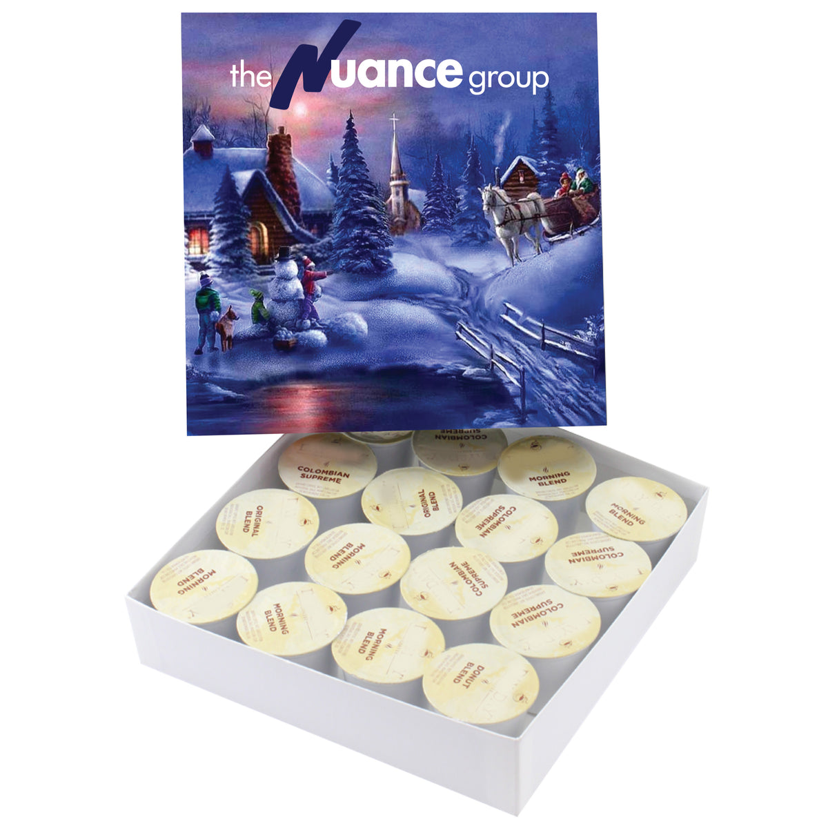Custom logo Custom Single Serve Hot Chocolate - 16 Pack