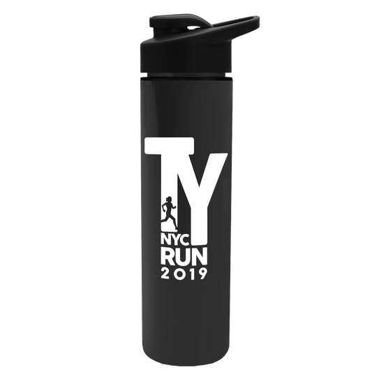 Slim Double-Wall Insulated Bottle with Drink-Thru Lid - 16 oz.