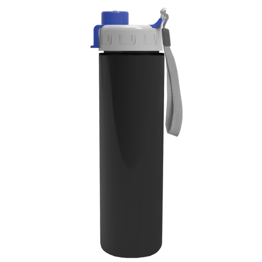 Slim Double-Wall Insulated Bottle with Quick-Snap Lid - 16 oz.