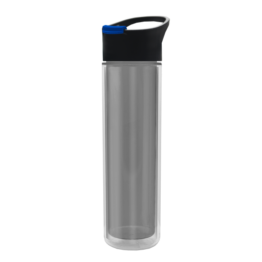 Chiller Insulated Bottle with Pop-Up Lid and Full-Color Paper Insert - 16 oz.