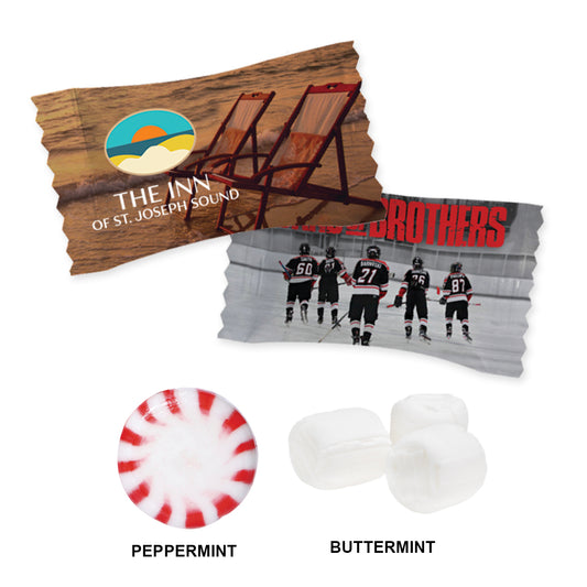 Custom logo Individually Wrapped Mints