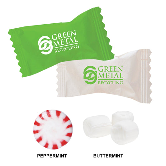 Custom logo Individually Wrapped Mints