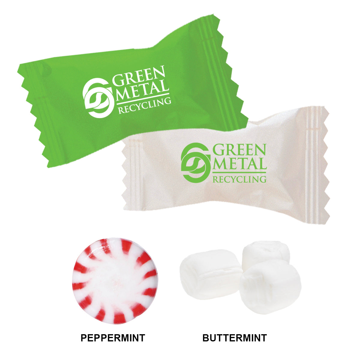 Custom logo Individually Wrapped Mints