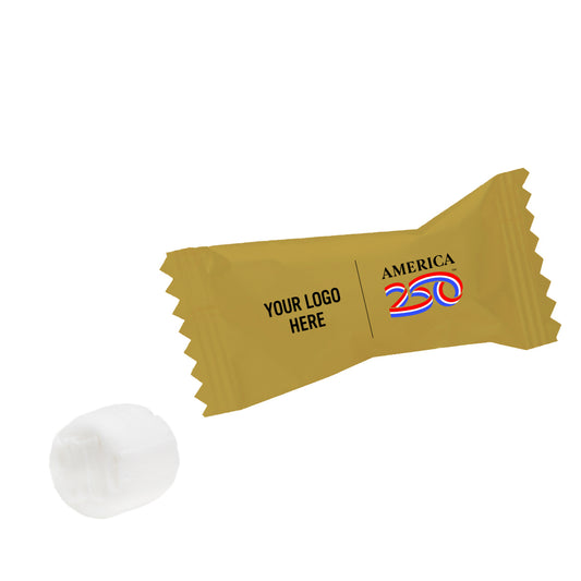 Custom logo America250™ Individually Wrapped Mints