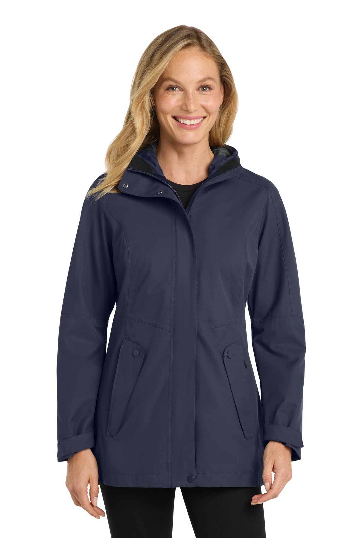 Custom logo Port Authority ® Women's Collective Outer Shell Jacket. L900 in River Blue Navy