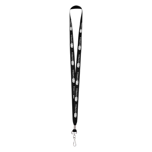 Custom logo Polyester Lanyard With J-Hook