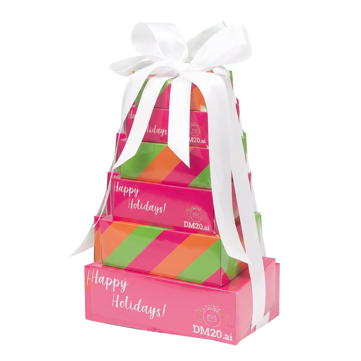 Custom logo Six Tier Custom Logo Treat Tower