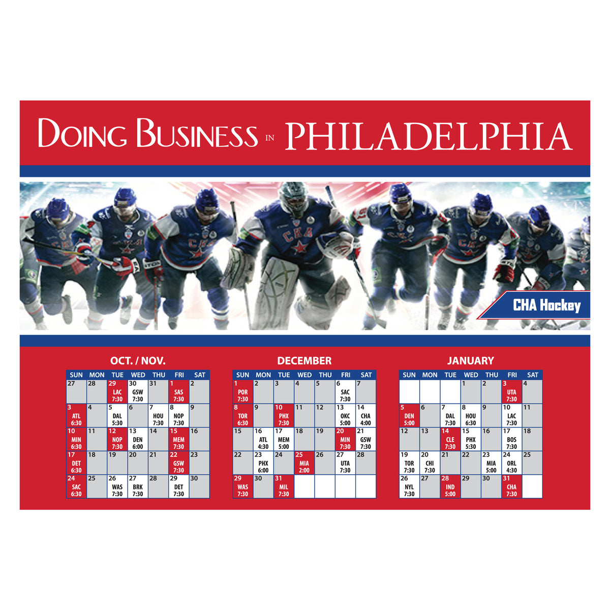 Custom logo Schedule Magnet