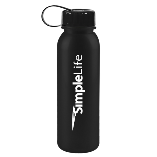 Terrain Metallike Bottle with Tethered Lid - 24 oz.