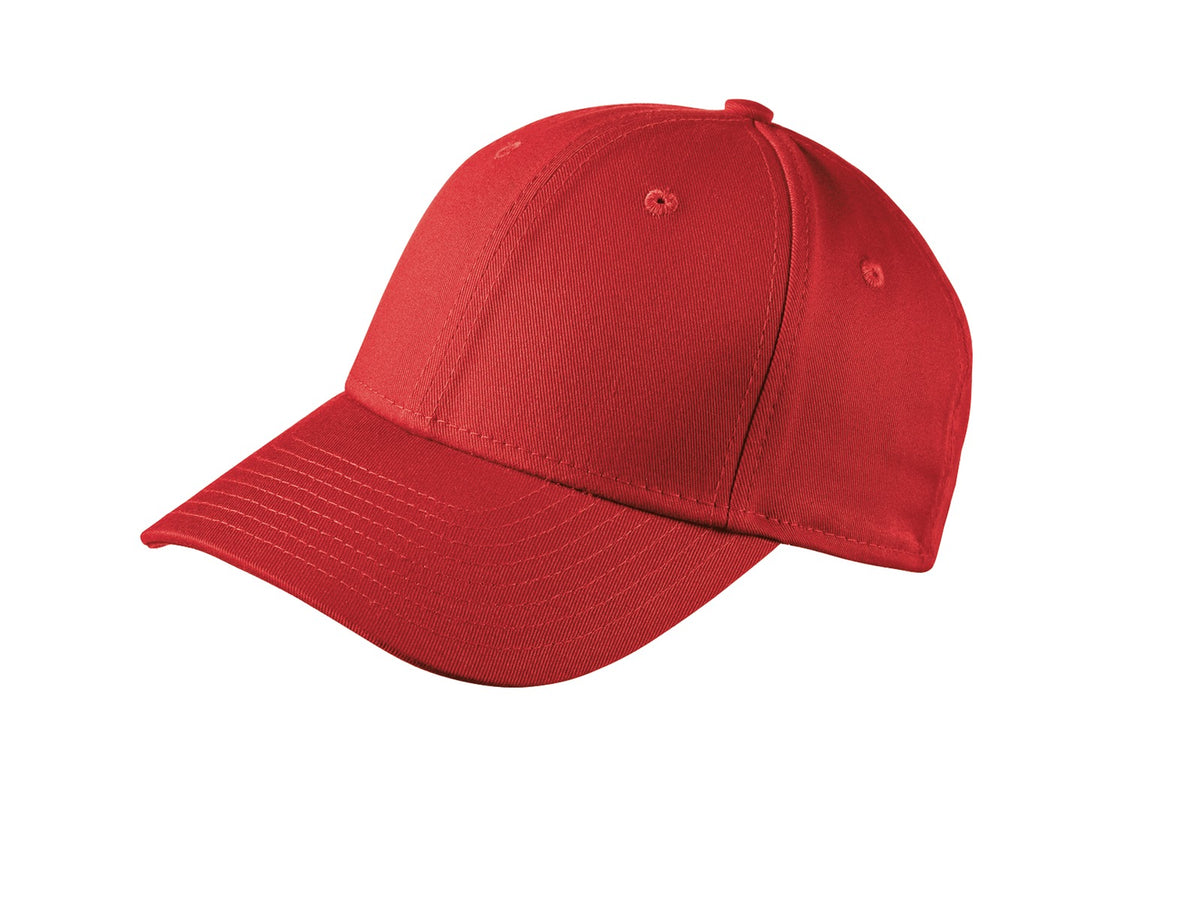 Custom logo New Era® - Adjustable Structured Cap. NE200 in Scarlet Red