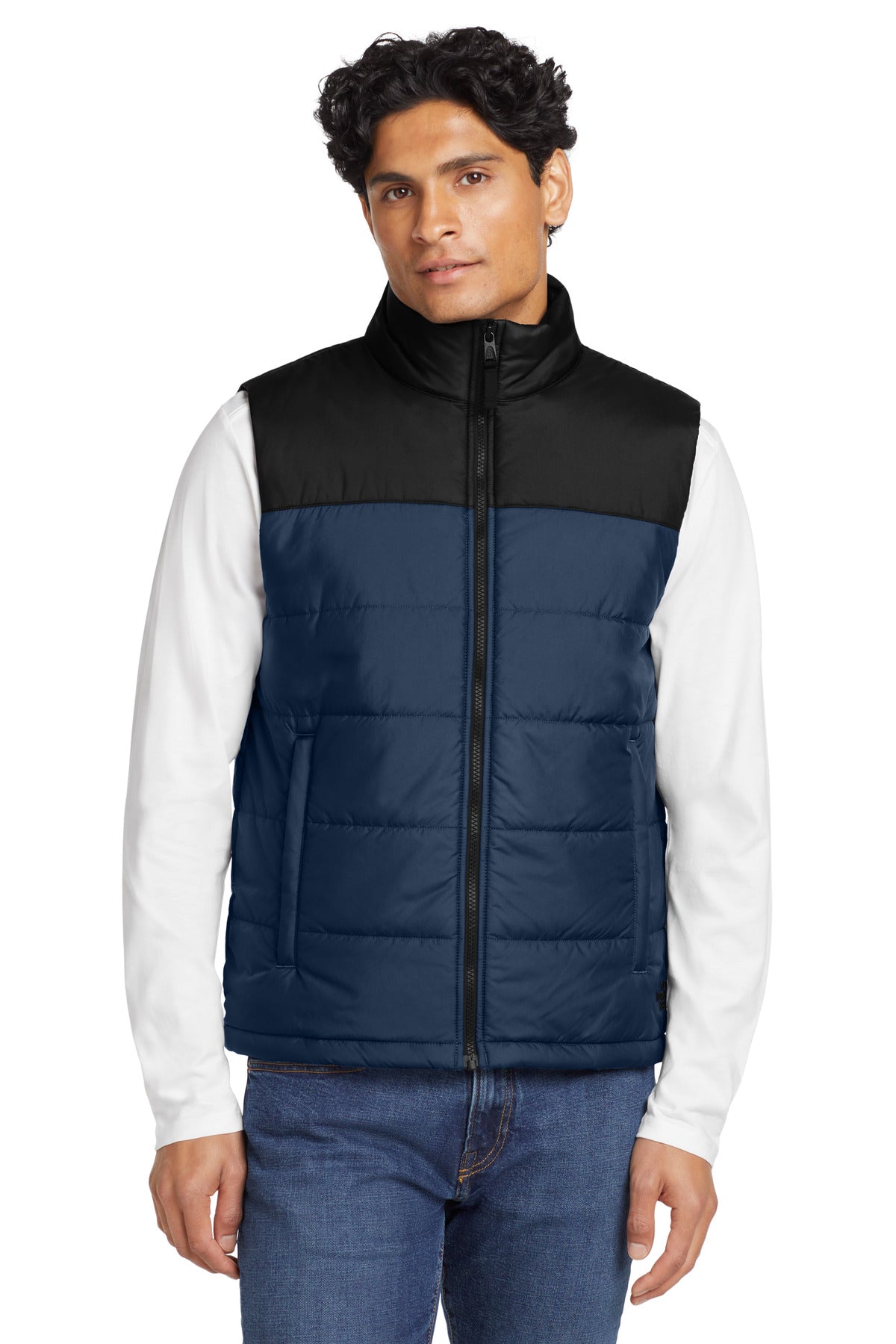 Custom logo The North Face® Everyday Insulated Vest. NF0A529A in Shady Blue