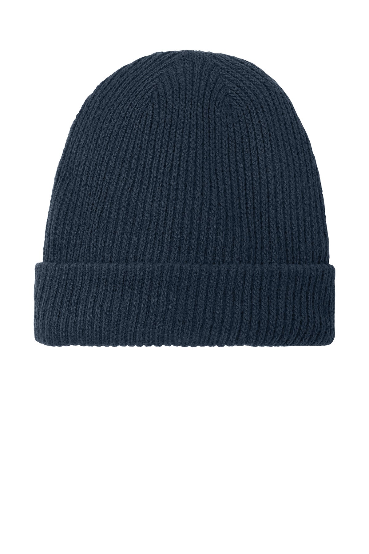 Custom logo The North Face® Circular Rib Beanie NF0A7RGH in Urban Navy