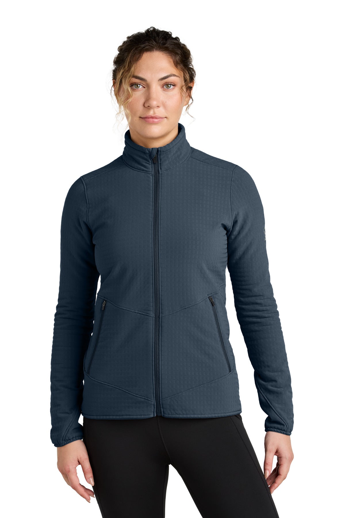 Custom logo LIMITED EDITION Outdoor Research® Women's Grid Soft Shell Jacket OR322265 in Naval Blue