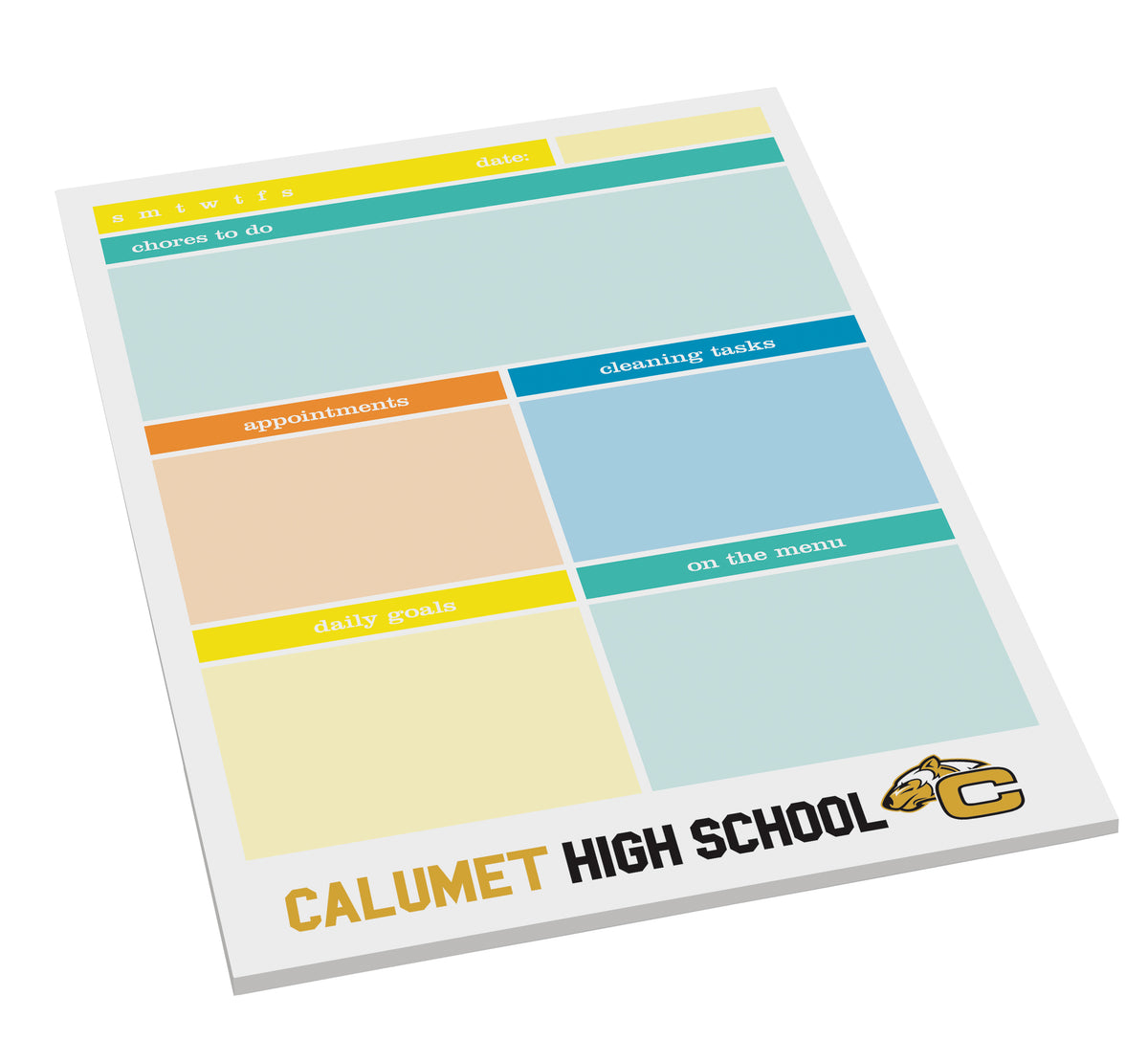 Custom logo Sticky Note™ 6" x 9" Large Pad, 50 sheet