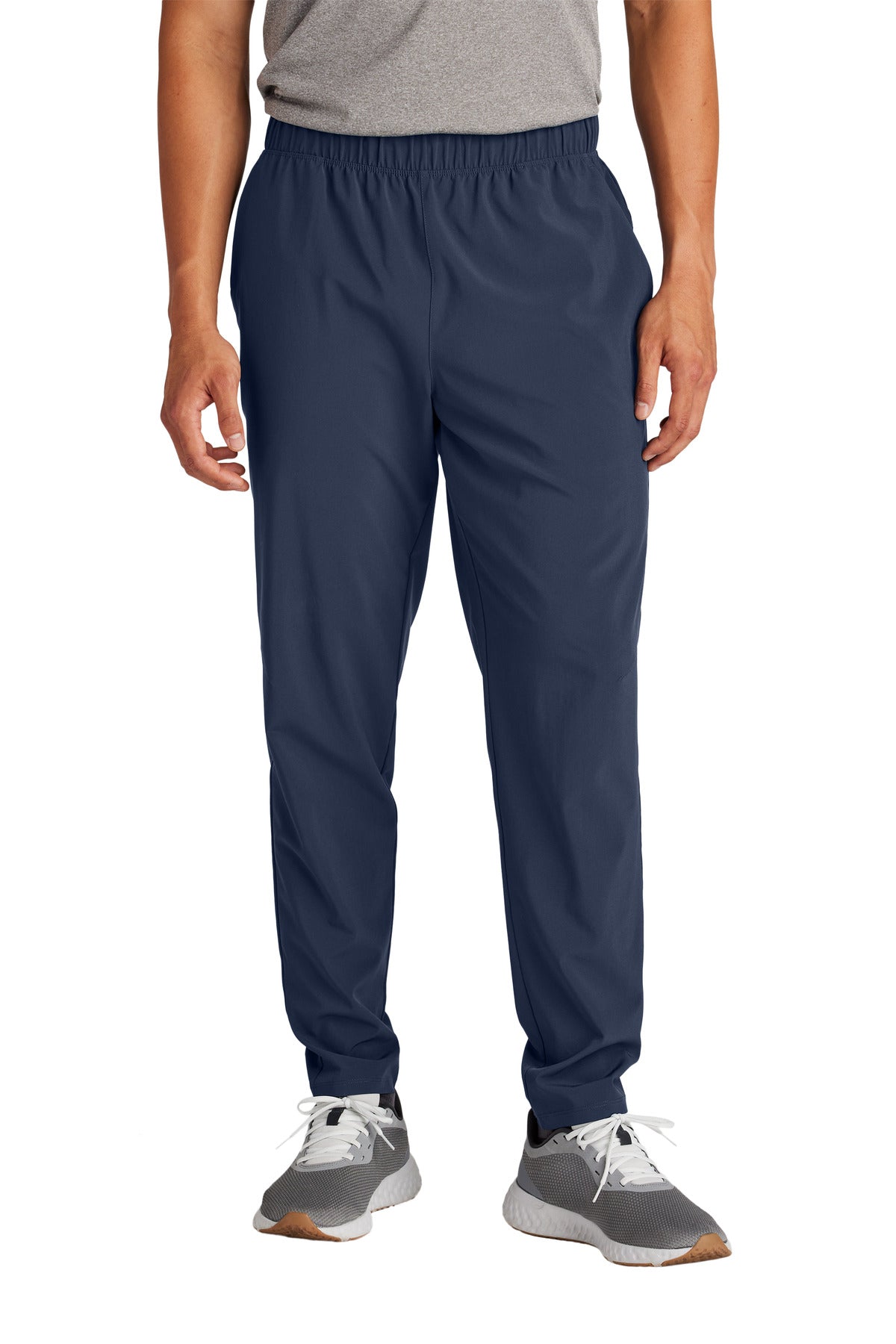 Custom logo Sport-Tek® Repeat Pant PST485 in True Navy