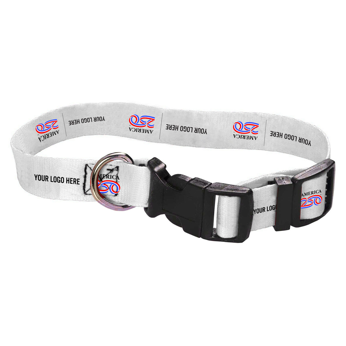 Custom logo America250™ Dye-Sublimated Pet Collar