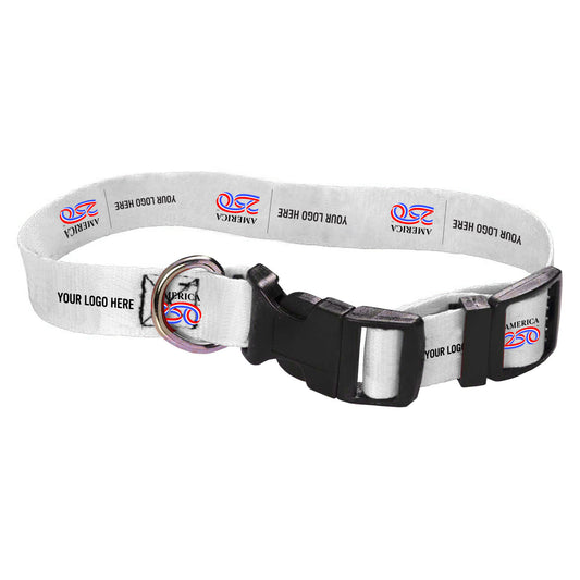 Custom logo America250™ Dye-Sublimated Pet Collar