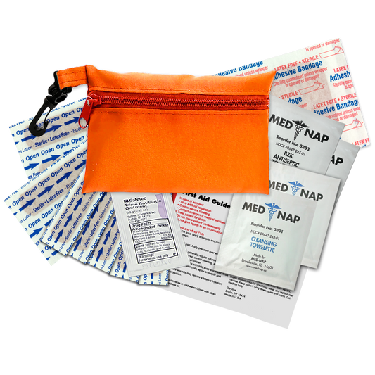 Zip Pouch First Aid Kit - 16 Piece