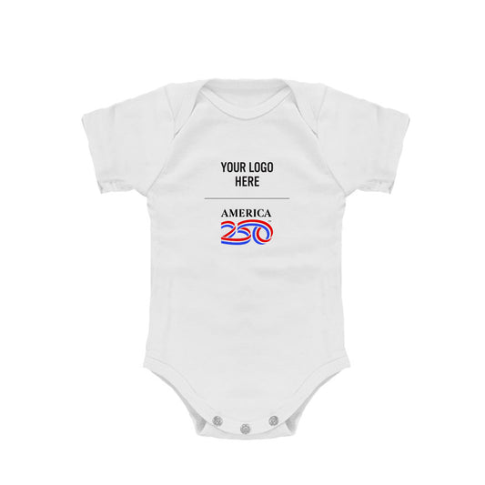 Custom logo America250™ USA Made Infant One Piece